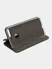 Белый чехол книжка Huawei Y6 2018 / Honor 7C / 7A Pro / Y6 Prime (Хуавей Хонор 7С / 7А Про)