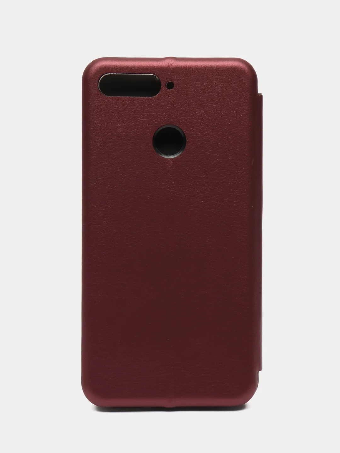 Бежевый чехол книжка Huawei Y6 2018 / Honor 7C / 7A Pro / Y6 Prime (Хуавей Хонор 7С / 7А Про)