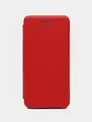 Красный чехол-книжка для Honor 8S / 8S Prime / Huawei Y5 2019, Хонор 8С, 8С Прайм, Хуавей У5 2019