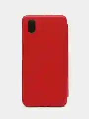 Красный чехол-книжка для Honor 8S / 8S Prime / Huawei Y5 2019, Хонор 8С, 8С Прайм, Хуавей У5 2019