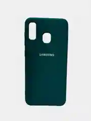 Чехол SILICONE COVER Samsung A30 / A20. Зелёный