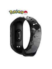 Хром силиконовый ремешок с принтом для Xiaomi Mi Band 7 / 3 / 4 / 5 / 6