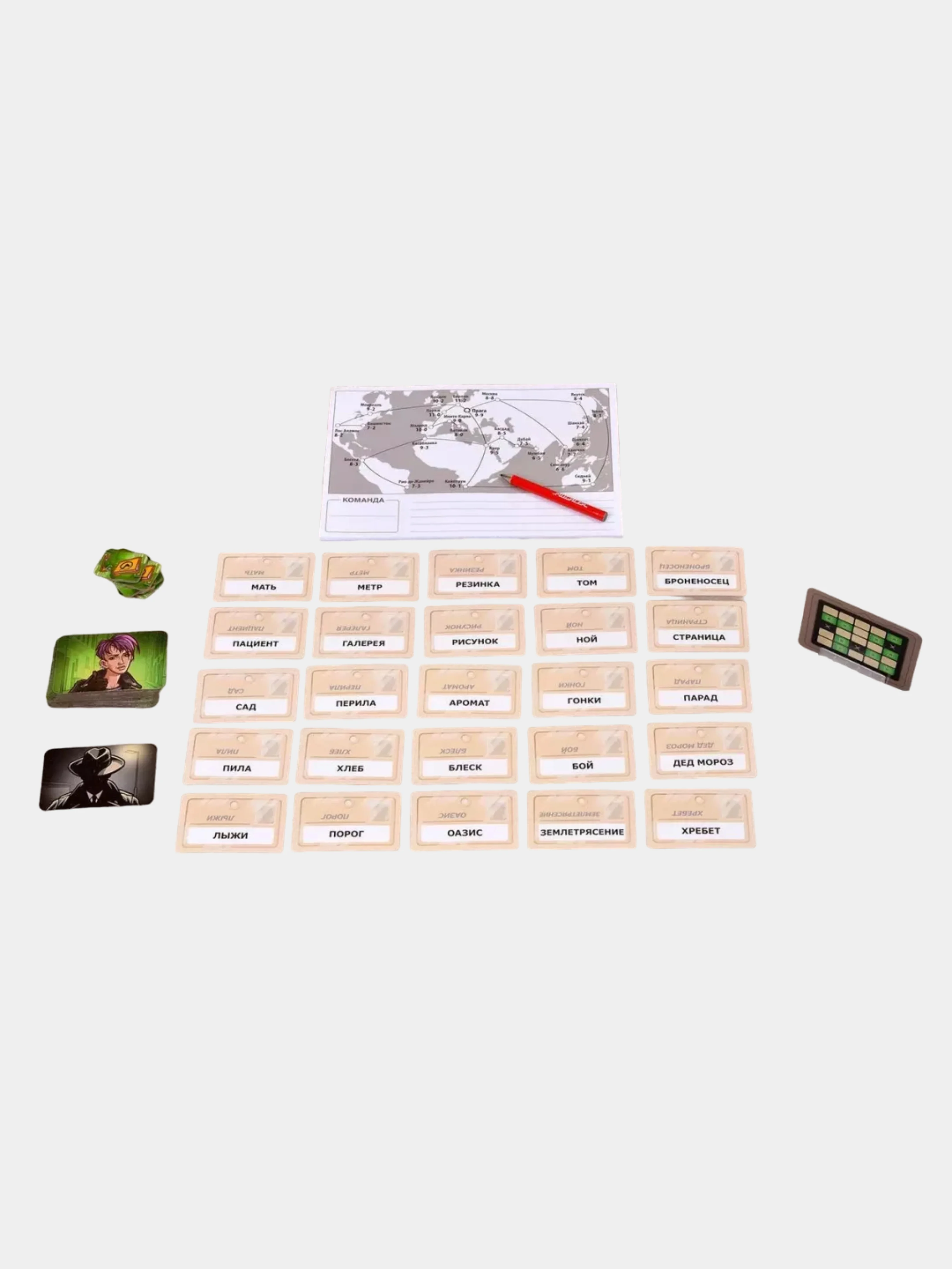 Зеленый настольная игра Кодовые имена Codenames