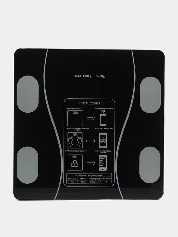 Весы напольные умные ifit TZ-211 bluetooth максимальная нагрузка 180 кг