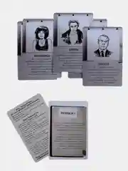 Белый настольная игра Мафия делюкс с масками