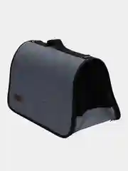 Переноска для кошек и собак Зоогурман Trendy, серая, 44х25х28 см
