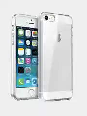 Прозрачный силиконовый чехол для iphone