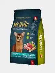 Сухой корм для взрослых кошек Зоогурман Holistic, Кролик с брокколи и цукини, 1,5 кг
