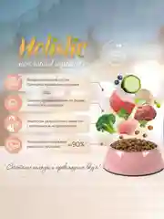 Сухой корм для взрослых кошек Зоогурман Holistic, Кролик с брокколи и цукини, 1,5 кг
