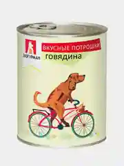 Влажный корм для собак Зоогурман "Вкусные потрошки" Говядина, 750г
