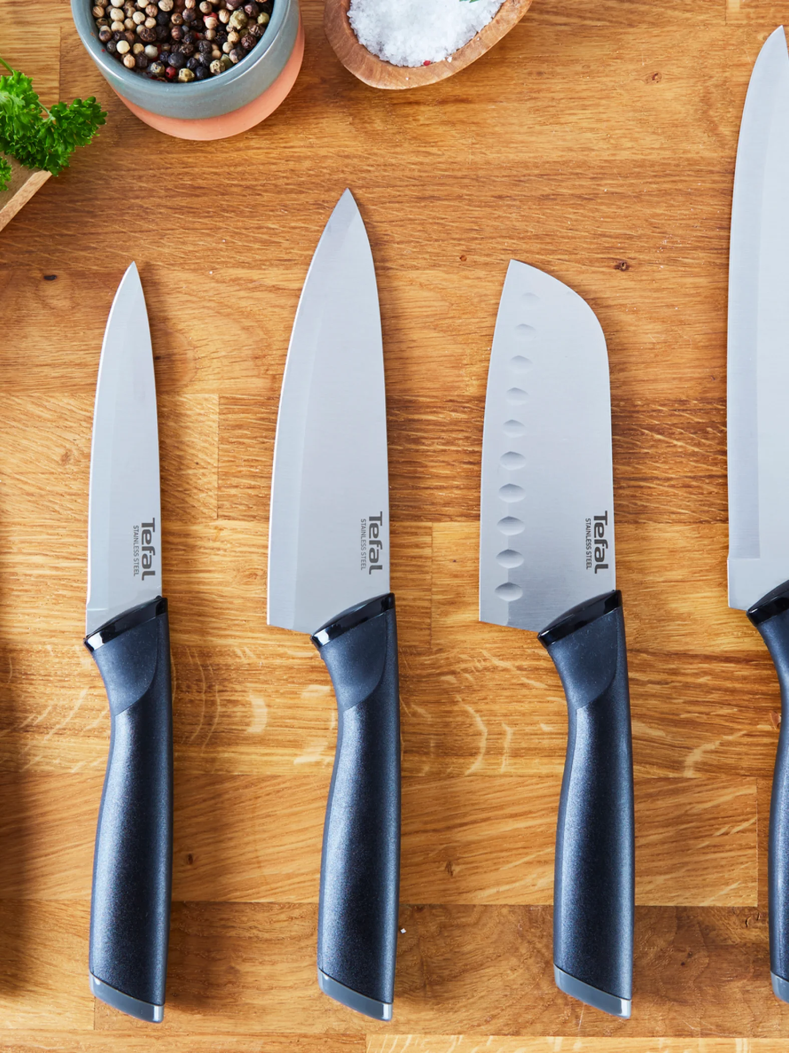 Набор ножей кухонных Tefal Essential K2219355