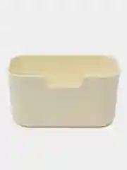 Белый контейнер для хранения еды, продуктов, специй