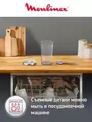Погружной блендер 4 в 1 Moulinex InfinyForce Pro DD95HD10