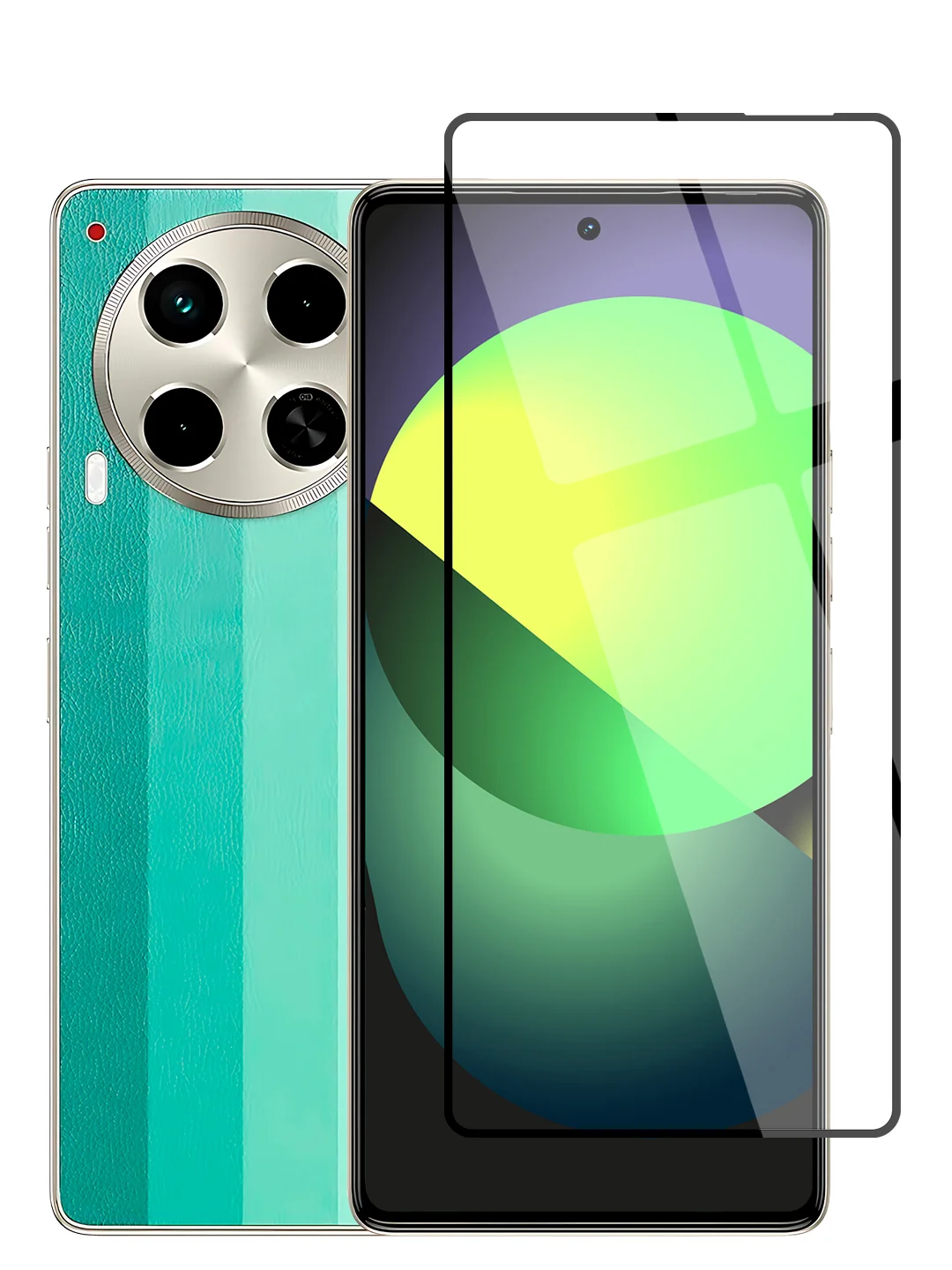 1-2 шт стекло для Tecno Camon 30 4G/ 5G/ Pro 5G защитное BROSCORP прозрачное олеофобное