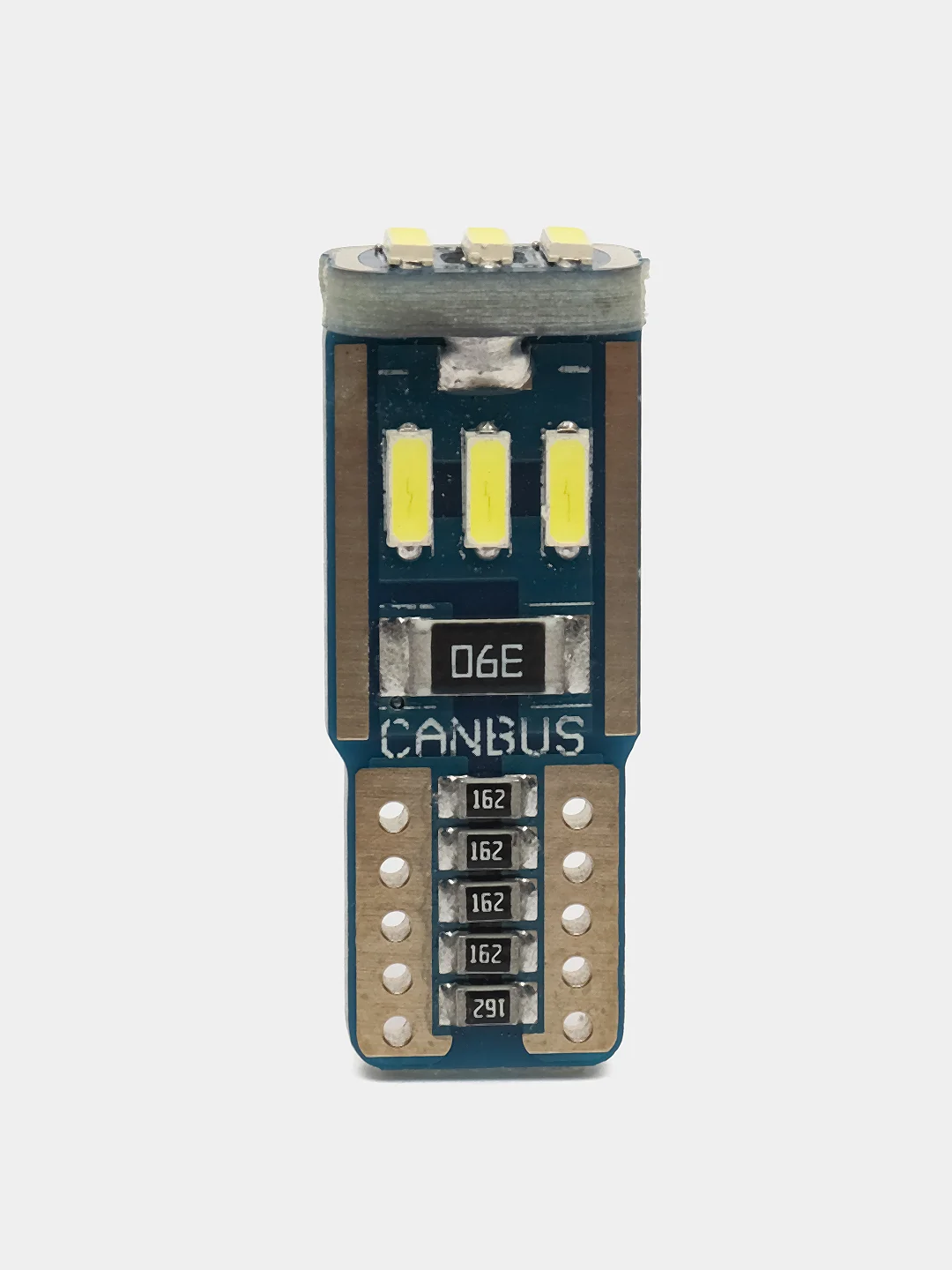Светодиодные габаритные LED лампы, 2 шт/уп, T10 W5W 12V