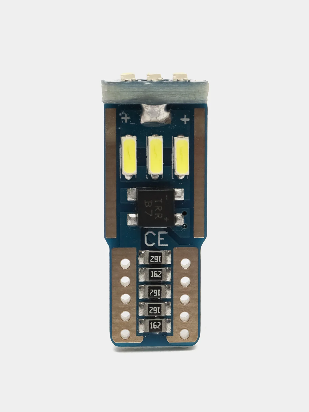 Светодиодные габаритные LED лампы, 2 шт/уп, T10 W5W 12V