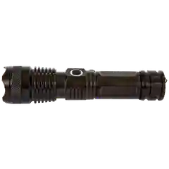 Черный светодиодный аккумуляторный с 5 режимами USB фонарь GLANZEN UFL-1700-X80P50