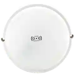 Белый светодиодный светильник ЖКХ c датчиком движения 15 Вт 6500К IP54 GLANZEN RPD-0013-15 круг