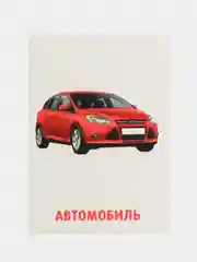 Коралловый развивающие обучающие карточки по методике Г. Домана
