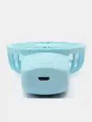 Голубой портативный мини вентилятор для лешмейкера, настольный USB, на аккумуляторе, ручной