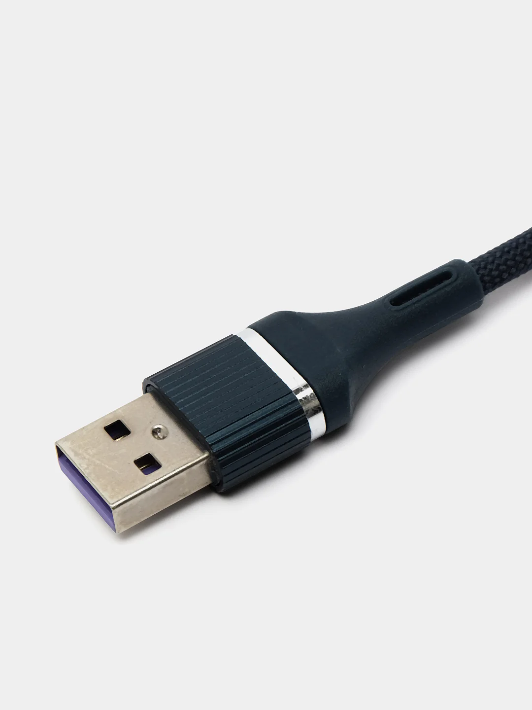 Синий кабель для мобильных устройств 3 в 1, с разъемами Lightning, Micro USB, Type C, 1,2м