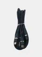 Синий кабель для мобильных устройств 3 в 1, с разъемами Lightning, Micro USB, Type C, 1,2м