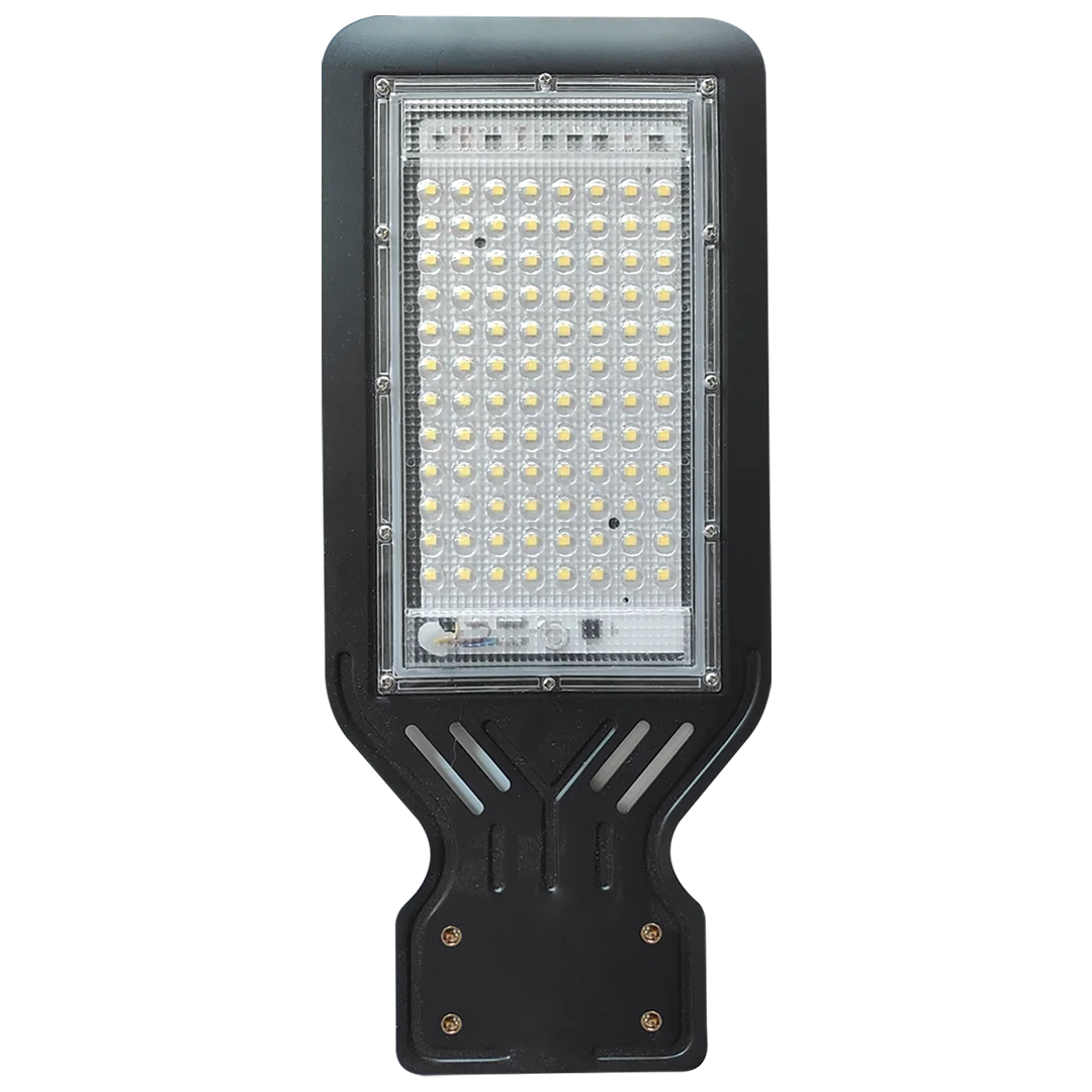 Черный светодиодный уличный консольный светильник GLANZEN 50 Вт IP65 RPD-6500-50-k