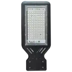 Черный светодиодный уличный консольный светильник GLANZEN 50 Вт IP65 RPD-6500-50-k
