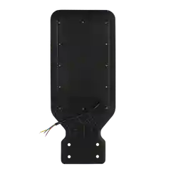 Черный светодиодный уличный консольный светильник GLANZEN 50 Вт IP65 RPD-6500-50-k