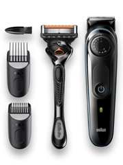 Мужской триммер для бороды и усов Braun BT5340 10 в 1 с бритвой Gillette