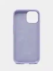 Лавандовый чехол силиконовый Silicone Case iPhone 15 / 15 Plus / 15 Pro / 15 Pro Max, закрытый низ