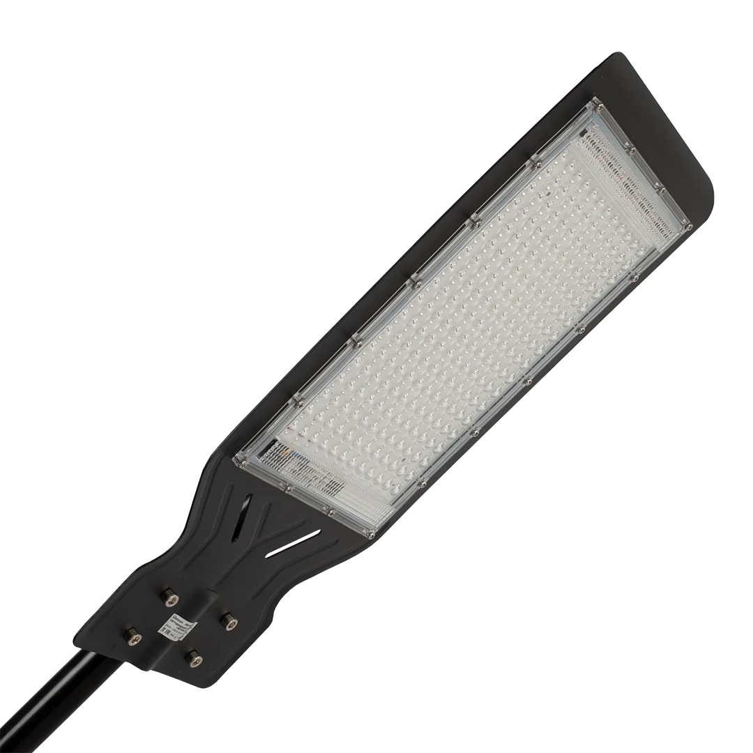 Черный светодиодный уличный консольный светильник GLANZEN 100 Вт IP65 RPD-6500-100-k