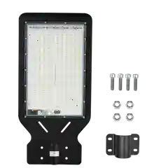 Черный светодиодный уличный консольный светильник GLANZEN 100 Вт IP65 RPD-6500-100-k