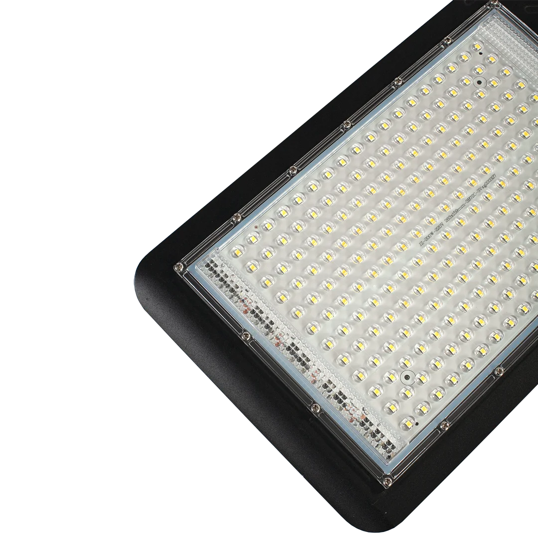Черный светодиодный уличный консольный светильник GLANZEN 100 Вт IP65 RPD-6500-100-k