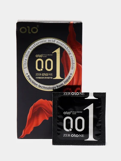 Алый презервативы премиум качества ультратонкие OLO NEO 001, 10 штук