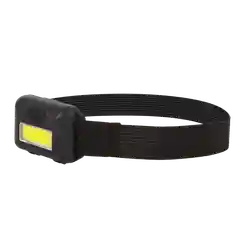 Синий светодиодный налобный фонарь с 3 режимами 3хААА GLANZEN UFL-0080-A001