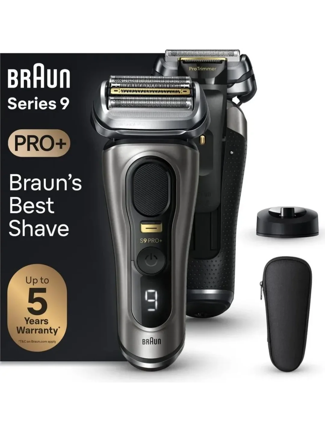 Электрическая бритва Braun Series 9 Pro+ 9515s Grey, сеточная