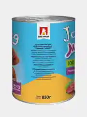 Влажный корм для собак Зоогурман Jolly Dog, говядина с рубцом, 850 г
