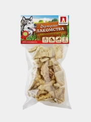 Лакомство для собак "Фермерские Лакомства", легкое говяжье, малое, 50 г