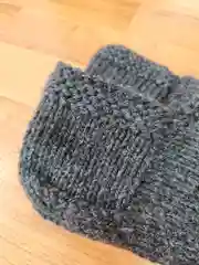 Приглушённый хаки шерстяные следки ручной вязки