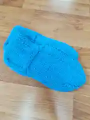 Морской шерстяные следки ручной вязки