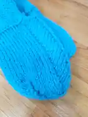 Морской шерстяные следки ручной вязки