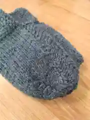 Угольный шерстяные следки ручной вязки