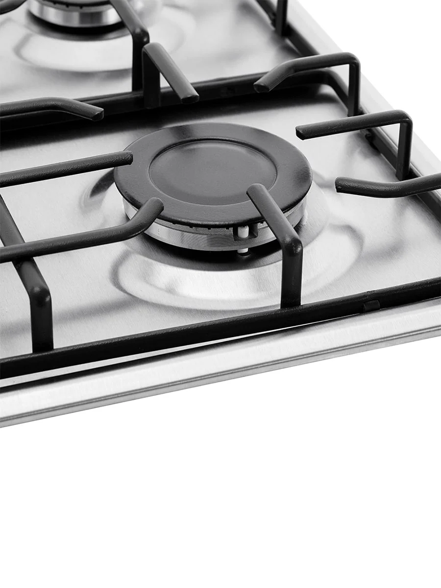 Серебряный газовая варочная поверхность Simfer H60Q40B412 H60Q40M412 H60Q40W412 авторозжиг