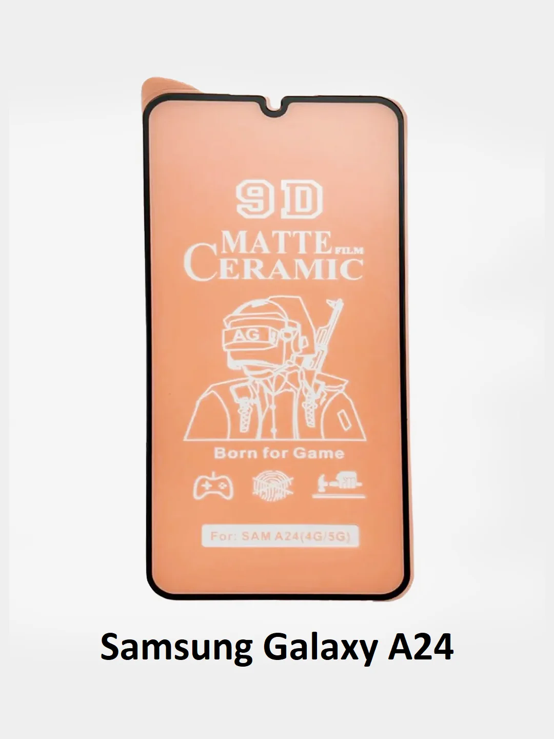 Защитное стекло Samsung A54, A24, A34, A12, A13, A14, A22, A32, A10,A02,A03 матовое гибкое