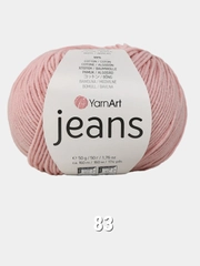Пряжа YarnArt Jeans 50 гр. 55 % хлопок 45% полиакрил