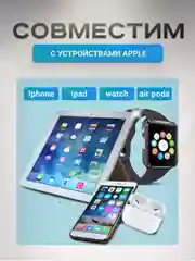 Белый блок питания для iPhone с Type-C 20W