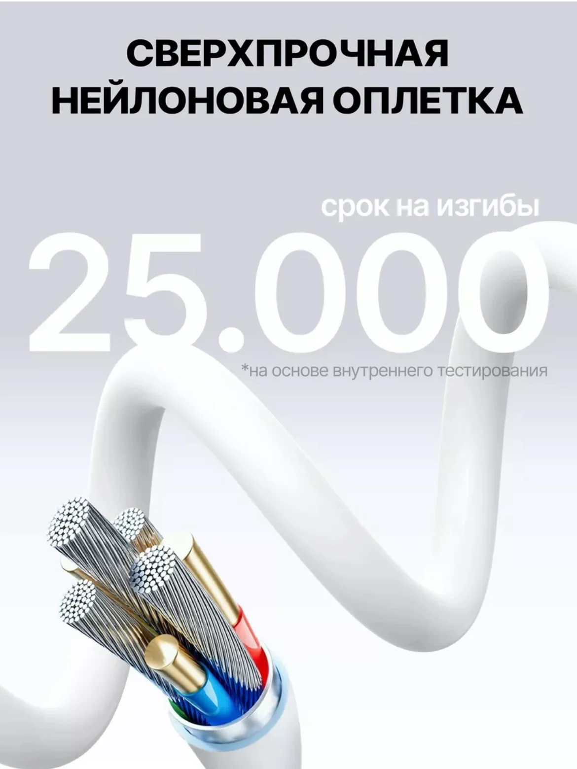 Белый зарядное устройство для iPhone 15, 20W