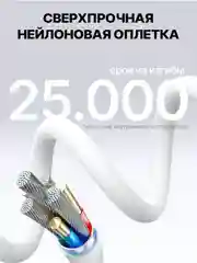 Белый зарядное устройство для iPhone 15, 20W
