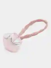 Кораллово-розовый детские резинки для волос, для девочек со звездочками, перламутровые, набор 2 штуки в ра